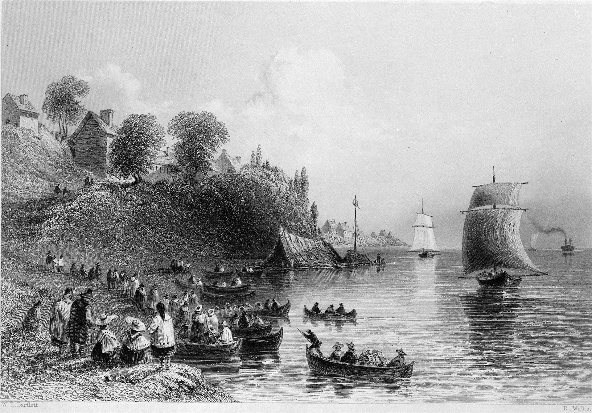 Trois-Rivières colonie comptoir 1840